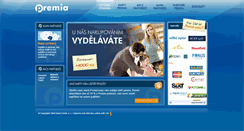 Desktop Screenshot of premiakarta.cz